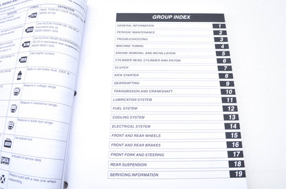 OEM Suzuki 99011-35G51-03A Owner's & Service Manual RM-Z450K6