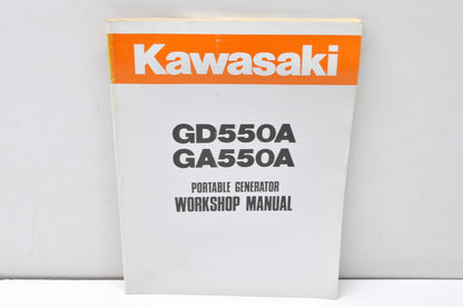 OEM Kawasaki 99924-2019 Service Manual GA550A/GD550A