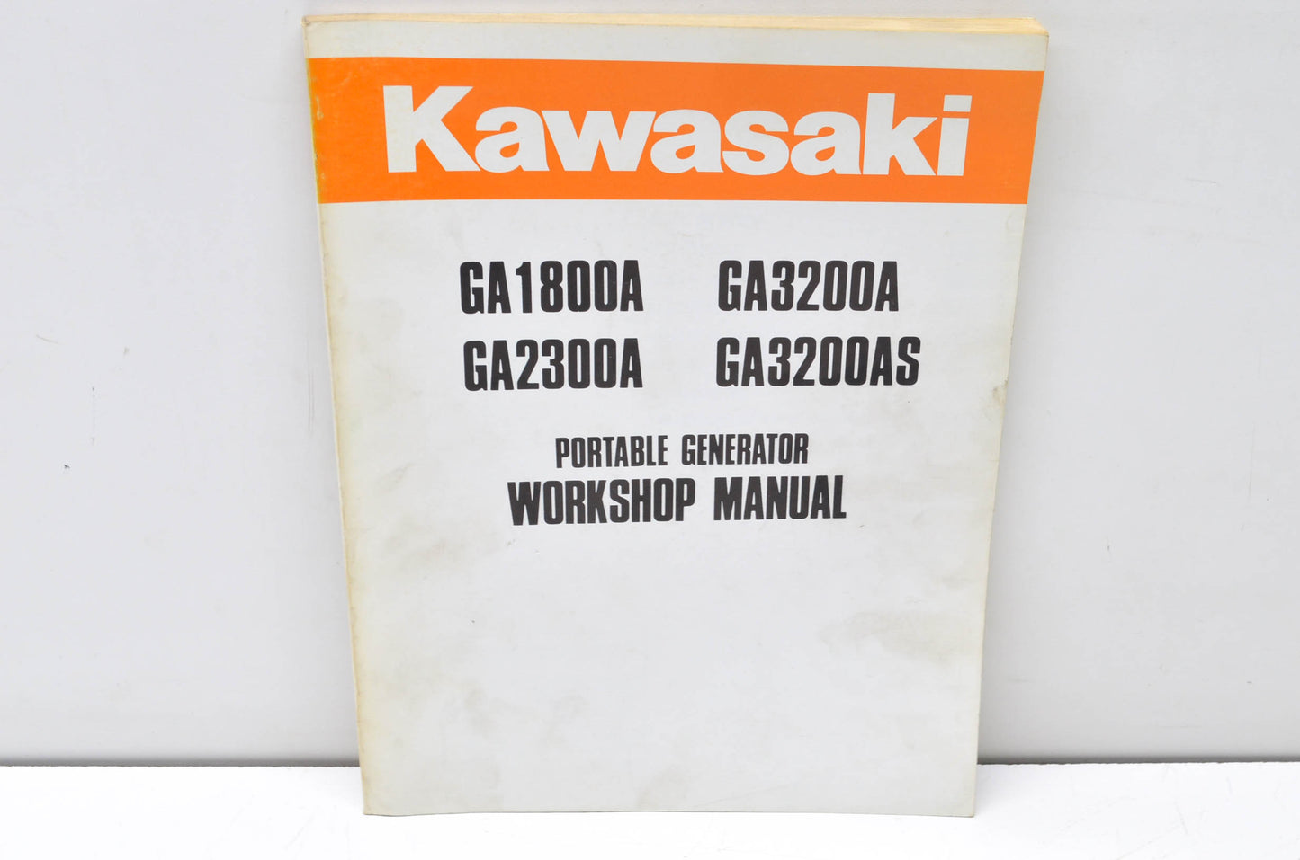 OEM Kawasaki 99924-2008 Service Manual GA18/23/3200A
