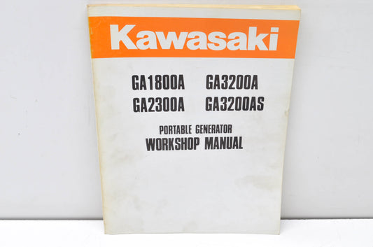 OEM Kawasaki 99924-2008 Service Manual GA18/23/3200A