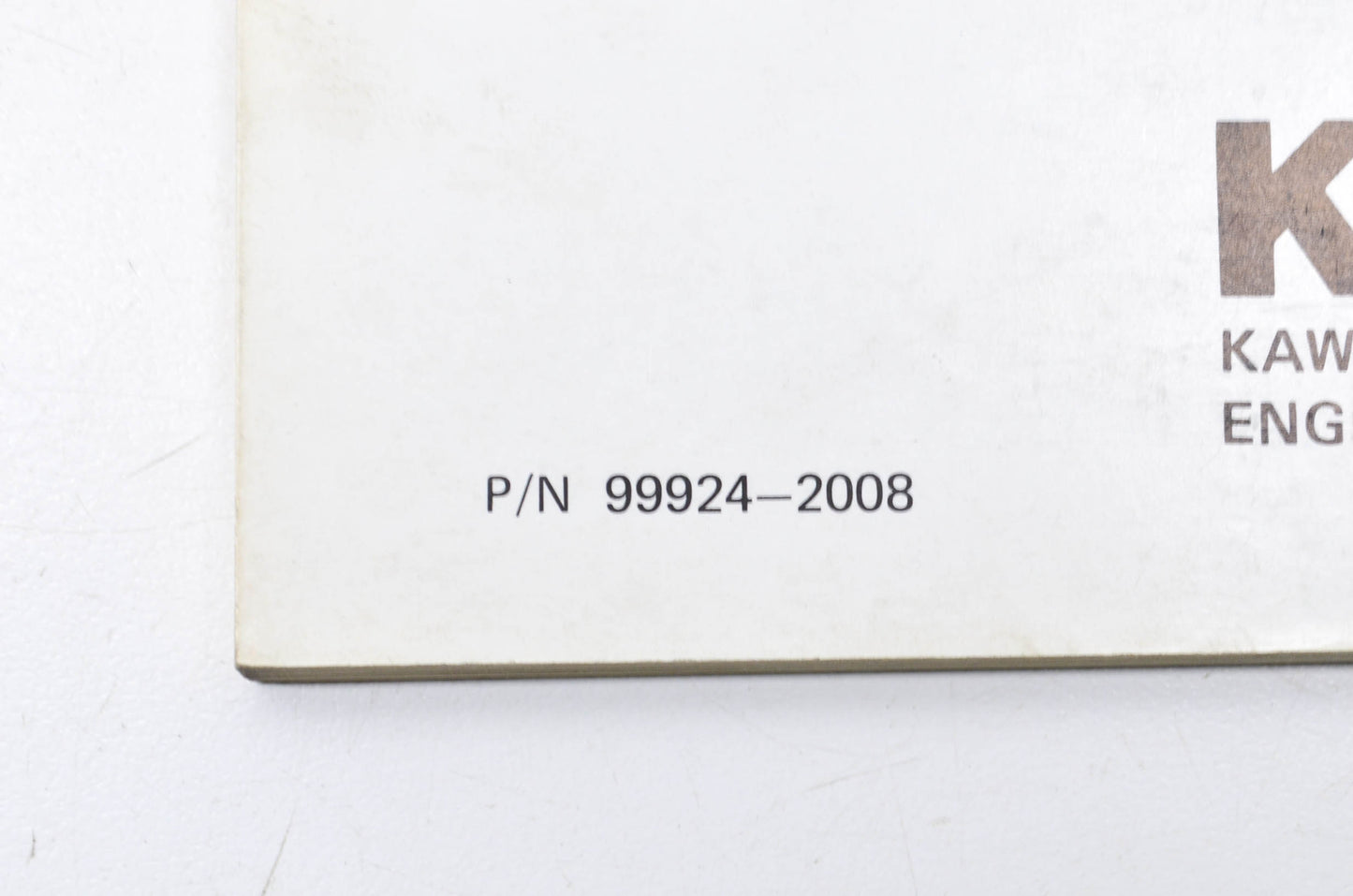 OEM Kawasaki 99924-2008 Service Manual GA18/23/3200A