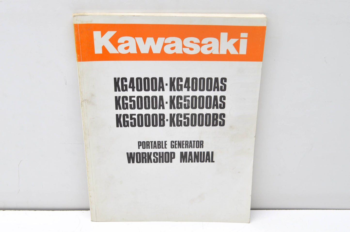 OEM Kawasaki 99924-2005A Portable Generator Workshop Manual