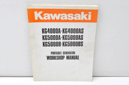 OEM Kawasaki 99924-2005A Portable Generator Workshop Manual