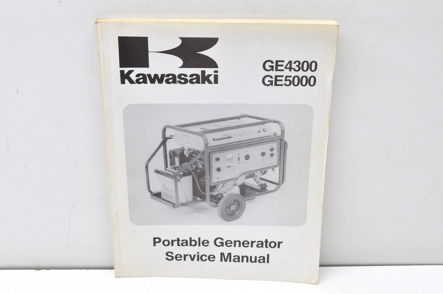 OEM Kawasaki 99924-2040-01 Service Manual GE4300/5000