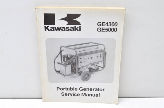 OEM Kawasaki 99924-2040-01 Service Manual GE4300/5000