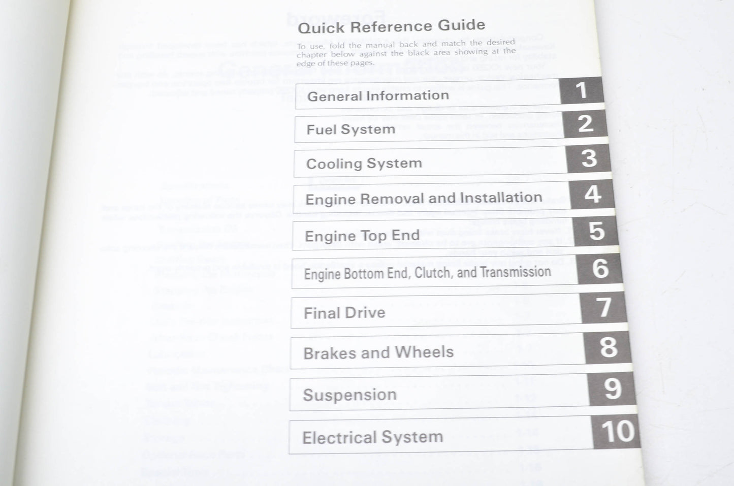 OEM Kawasaki 99920-1322-01 Owner's & Service Manual KX250D2