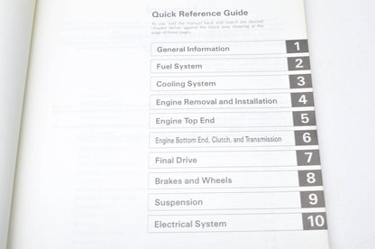 OEM Kawasaki 99920-1322-01 Owner's & Service Manual KX250D2