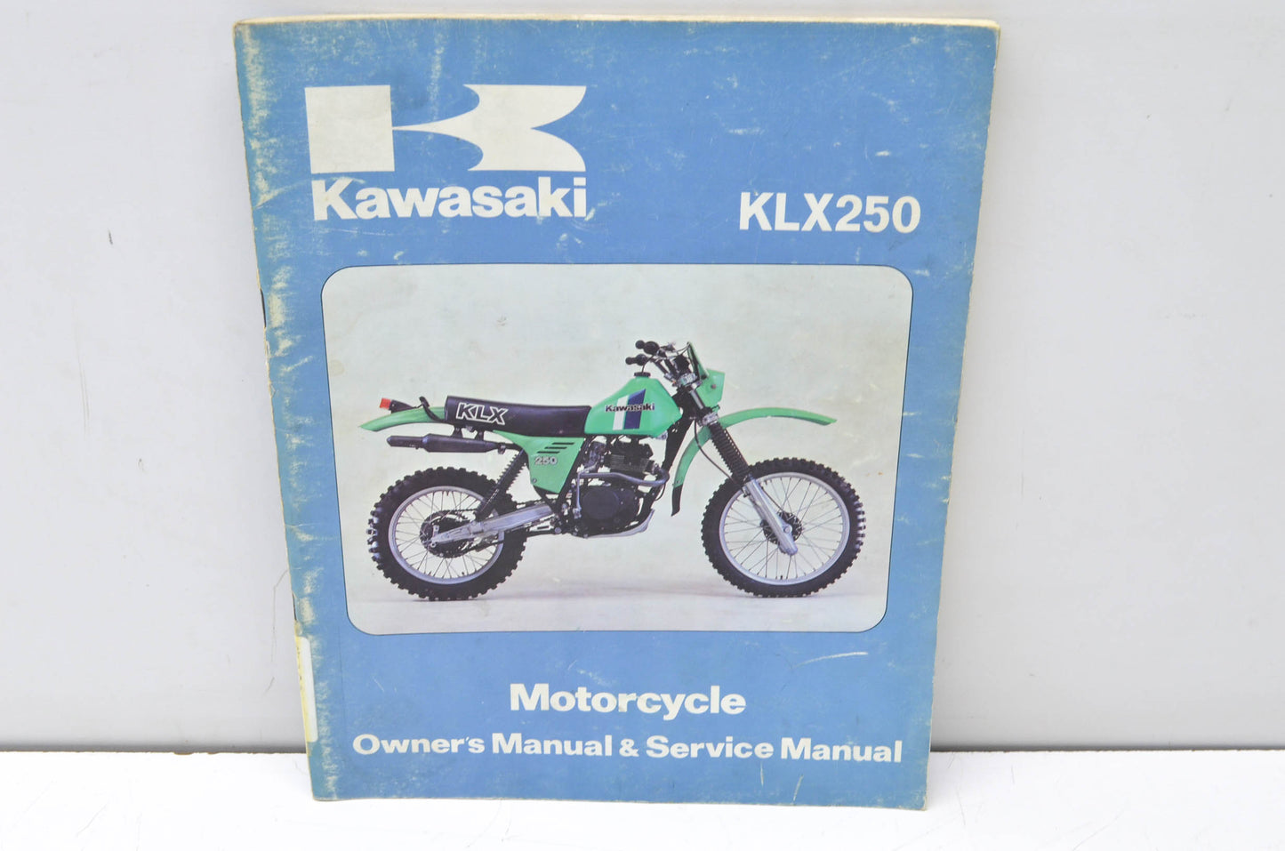 OEM Kawasaki 99920-1075-01 Owner's & Service Manual KLX250A2