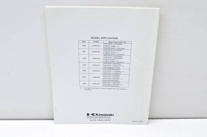 OEM Kawasaki 99924-1199-56 Service Manual Supplement VN800B NOS