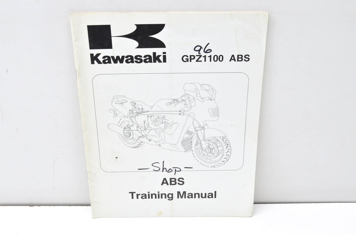 OEM Kawasaki 99964-0059-01 GPZ1100 ABS Training Manual