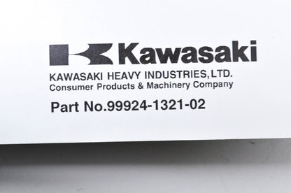OEM Kawasaki 99924-1321-02 Service Manual VN1600B/F NOS