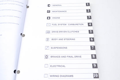 OEM Polaris 9917363 Service Manual 02 Sno/Trail Luxury
