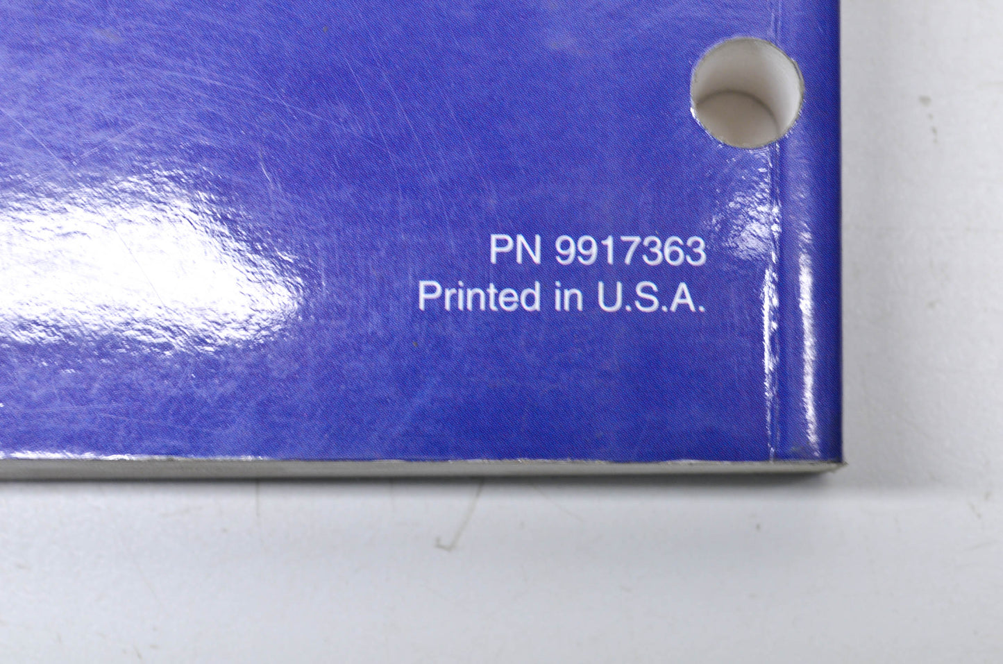 OEM Polaris 9917363 Service Manual 02 Sno/Trail Luxury