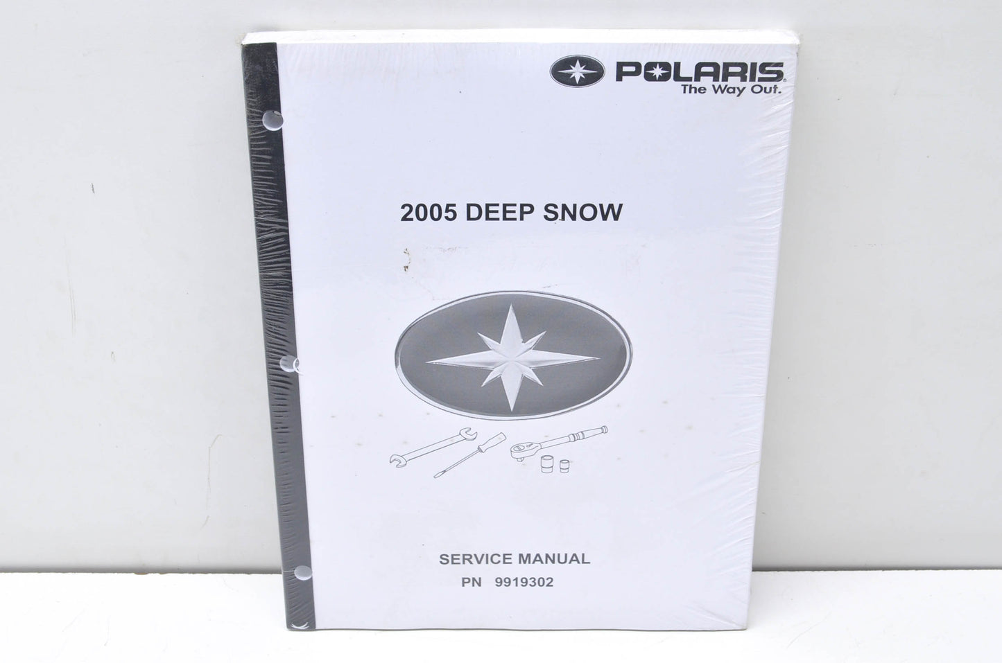OEM Polaris 9919302 2005 Deep Snow Service Manual NOS