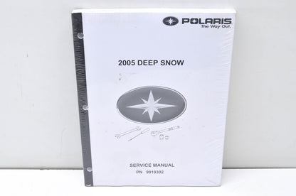 OEM Polaris 9919302 2005 Deep Snow Service Manual NOS