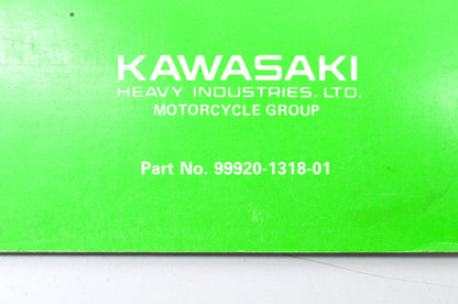 OEM Kawasaki 99920-1318-01 Owner's & Service Manual KX500B2