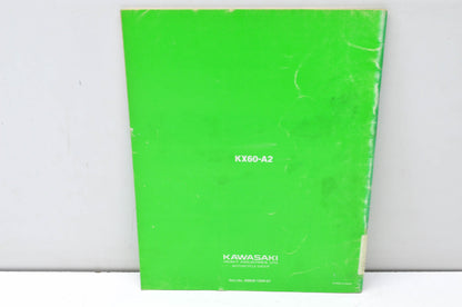 OEM Kawasaki 99920-1250-01 Owner's & Service Manual KX60A2