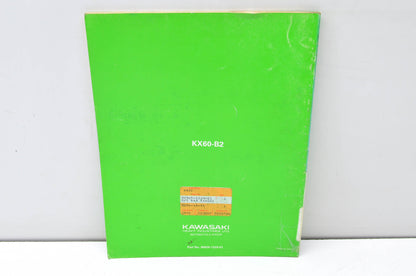 OEM Kawasaki 99920-1329-01 Owner's & Service Manual KX60B3