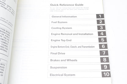 OEM Kawasaki 99920-1329-01 Owner's & Service Manual KX60B3