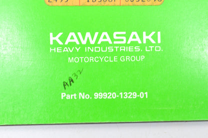 OEM Kawasaki 99920-1329-01 Owner's & Service Manual KX60B3