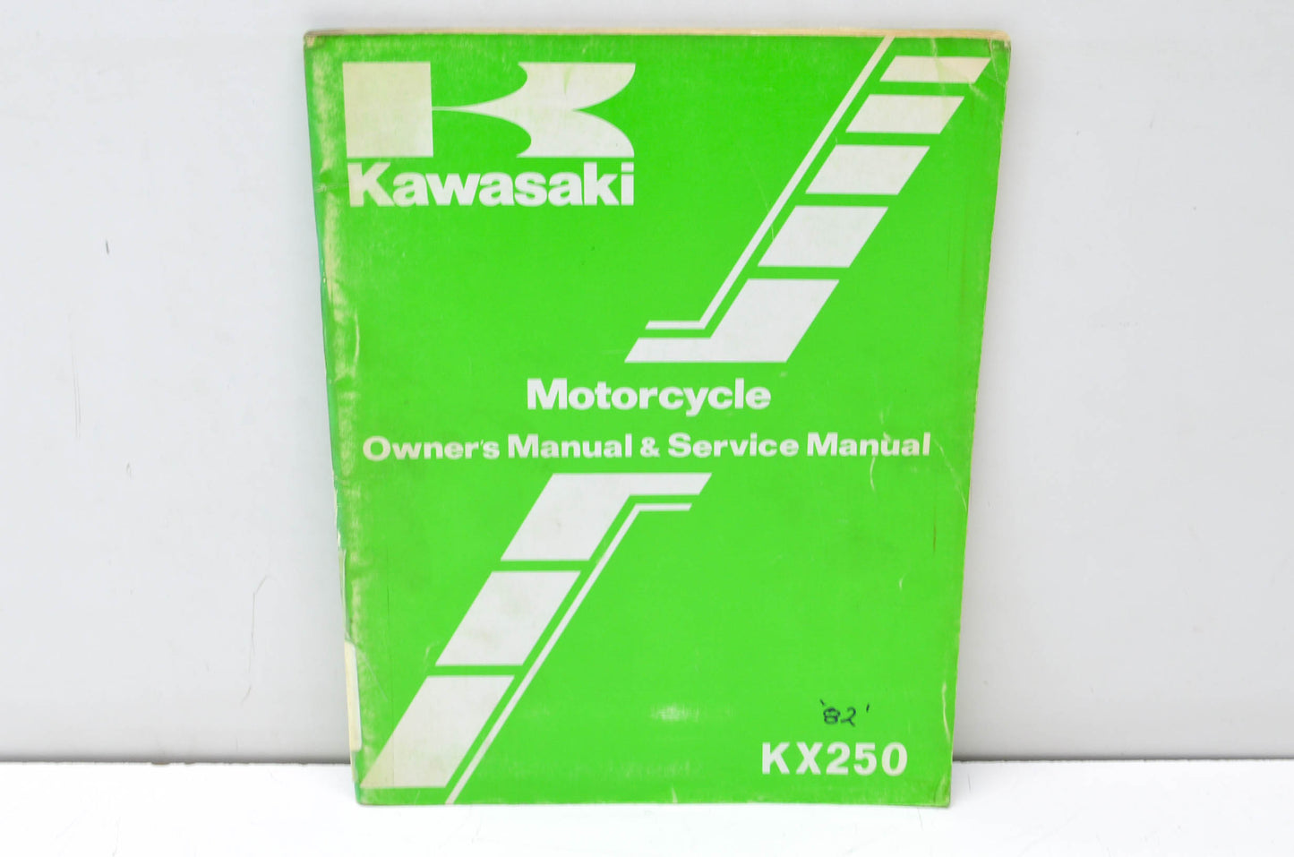 OEM Kawasaki 99920-1163-01 Owner's & Service Manual KX250B1