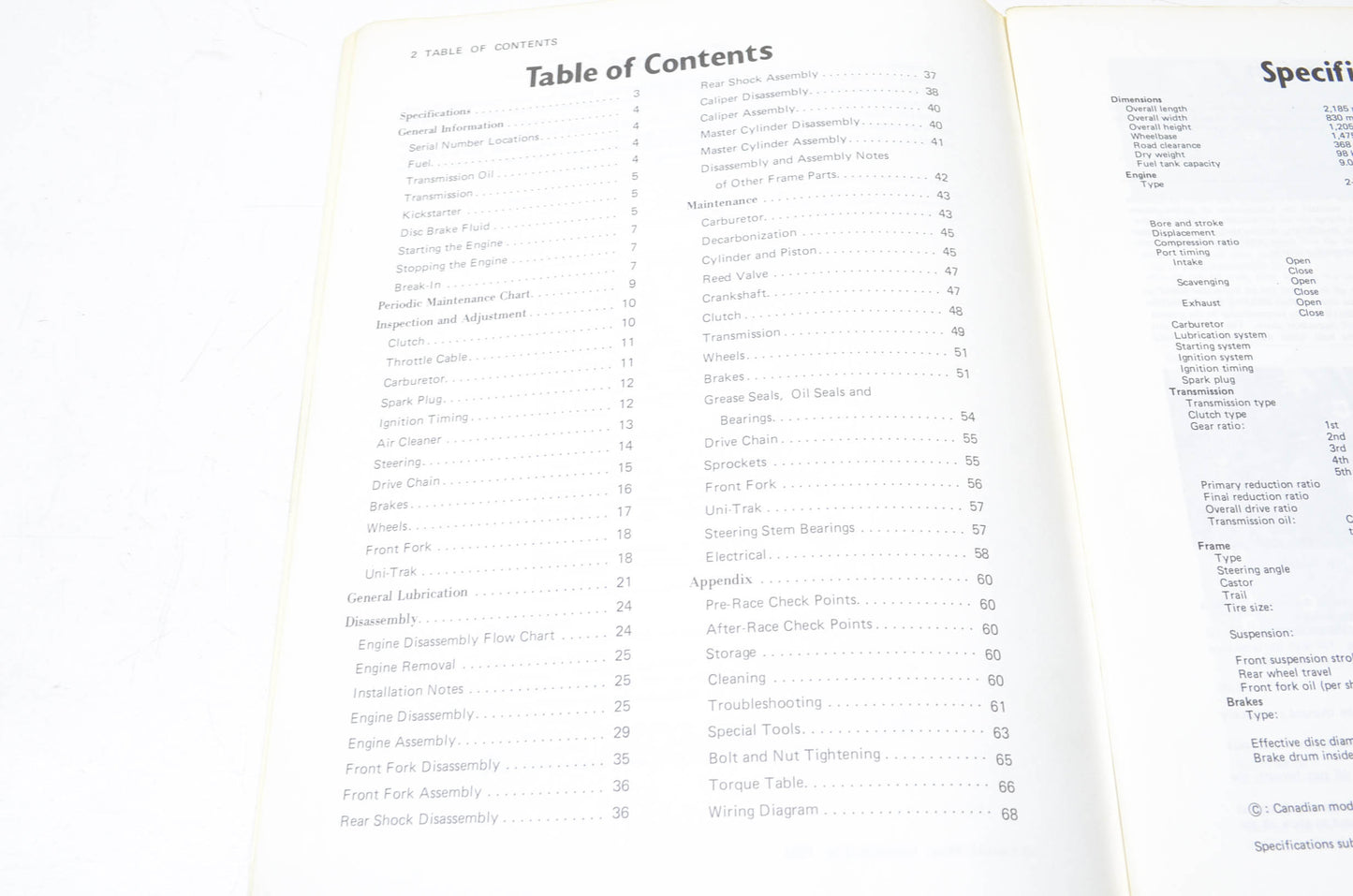 OEM Kawasaki 99920-1163-01 Owner's & Service Manual KX250B1