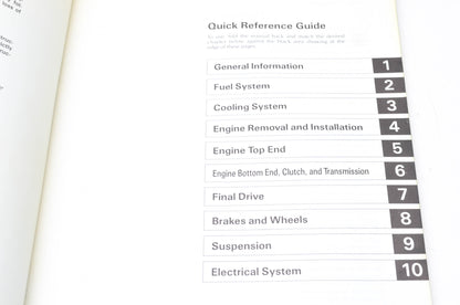 OEM Kawasaki 99920-1368-01 Owner's & Service Manual KX80G2