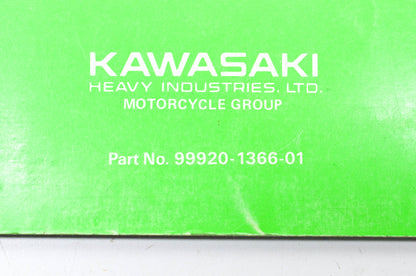 OEM Kawasaki 99920-1366-01 Owner's & Service Manual KX250E1