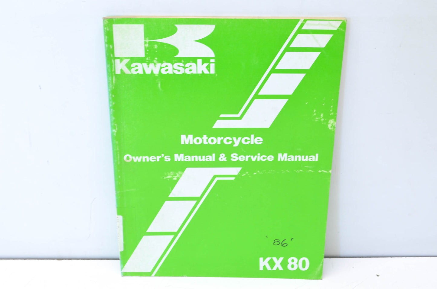 OEM Kawasaki 99920-1326-01 Owner's & Service Manual KX80G1