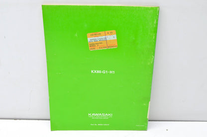 OEM Kawasaki 99920-1326-01 Owner's & Service Manual KX80G1
