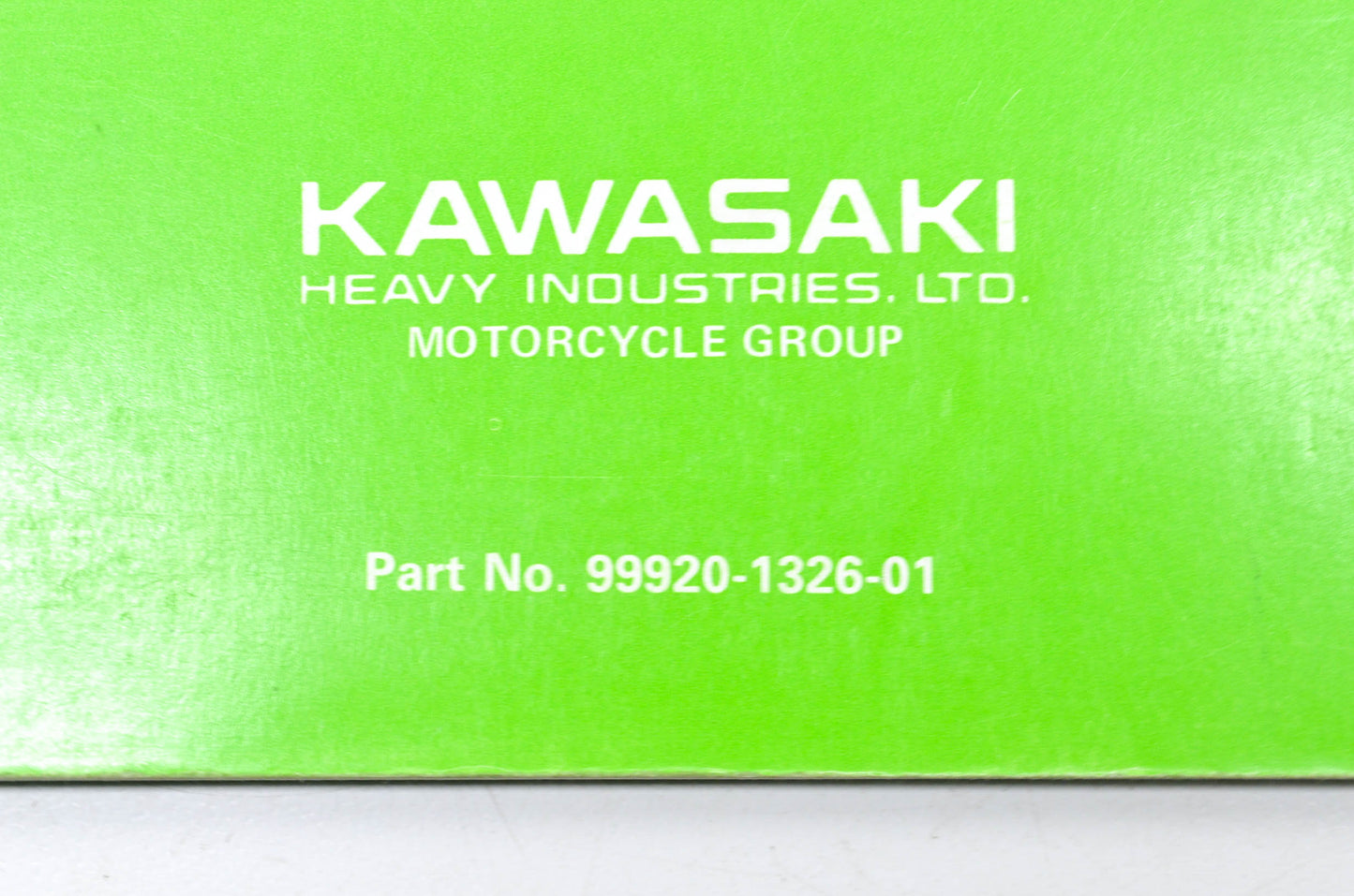 OEM Kawasaki 99920-1326-01 Owner's & Service Manual KX80G1