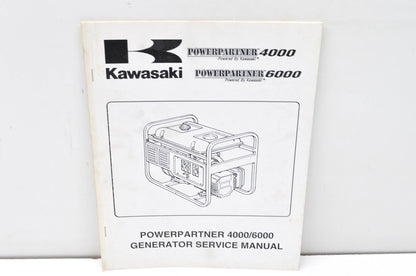 OEM Kawasaki 99964-0064-01 Service Manual PP4000/6000 GEN NOS