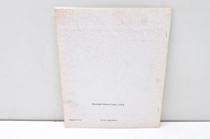 OEM Kawasaki 99964-0064-01 Service Manual PP4000/6000 GEN NOS