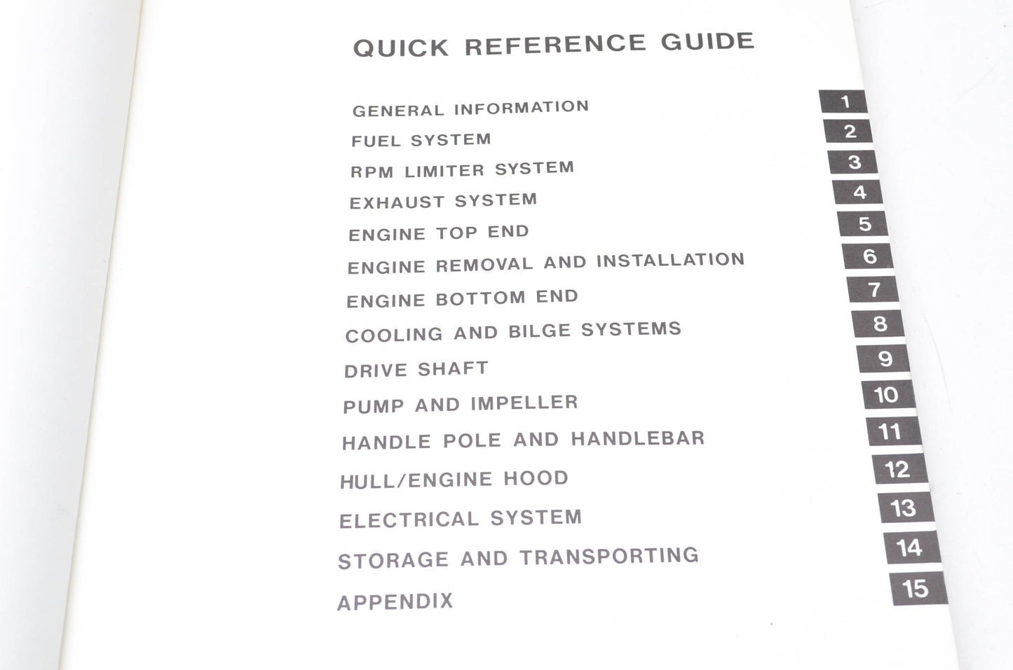 OEM Kawasaki 99924-1120-02 Service Manual JS550B1