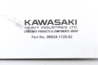 OEM Kawasaki 99924-1120-02 Service Manual JS550B1