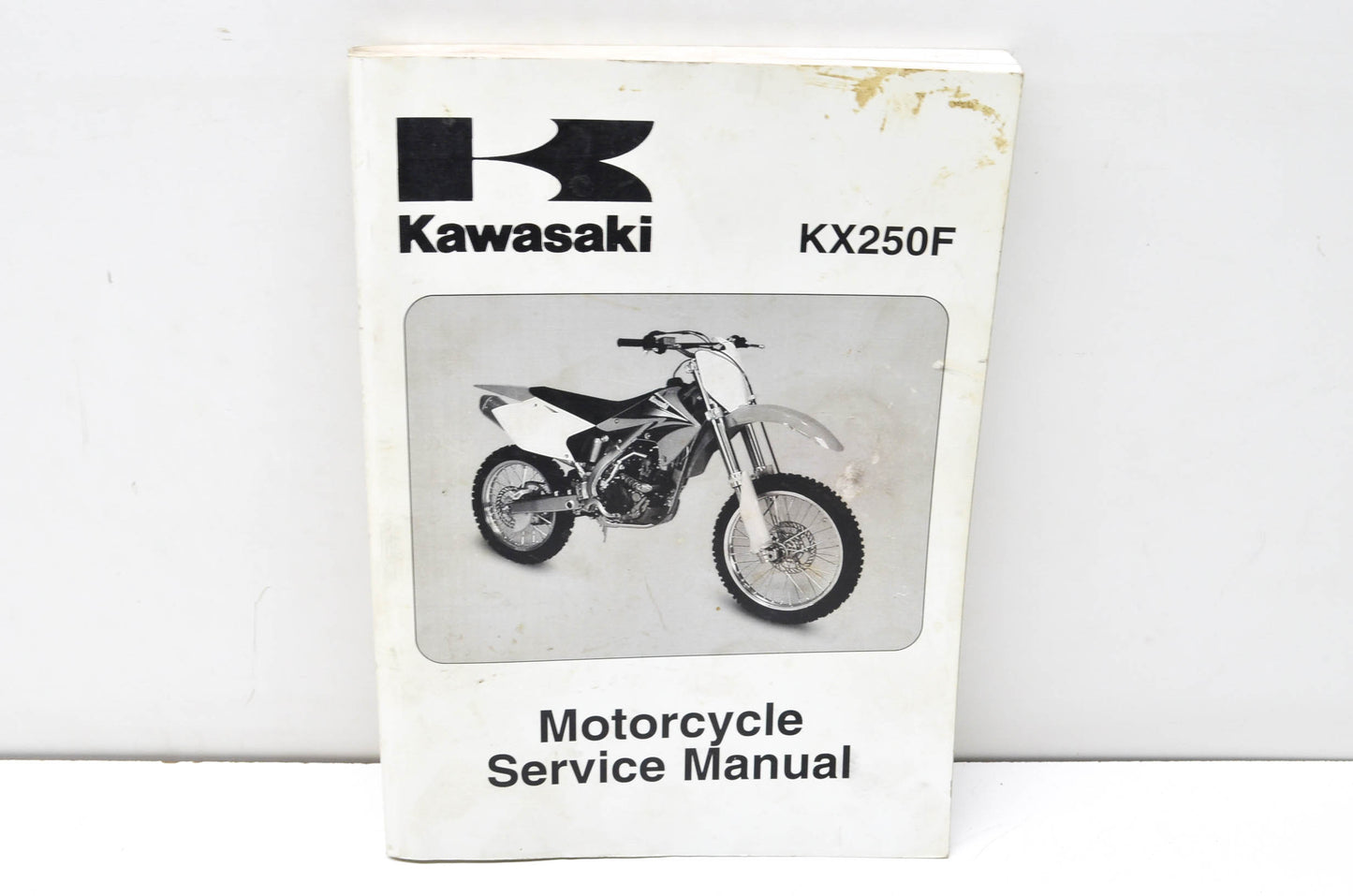 OEM Kawasaki 99924-1324-03 Service Manual KX250N