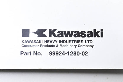 OEM Kawasaki 99924-1280-02 Service Manual ZX900F NOS