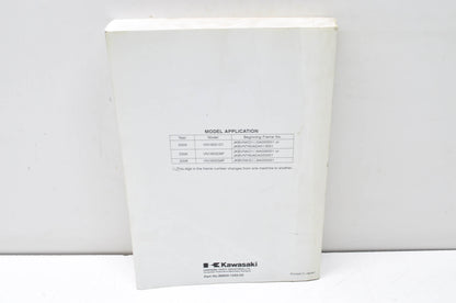 OEM Kawasaki 99924-1343-02 Service Manual VN1600D NOS