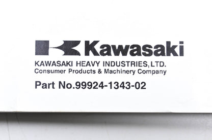 OEM Kawasaki 99924-1343-02 Service Manual VN1600D NOS