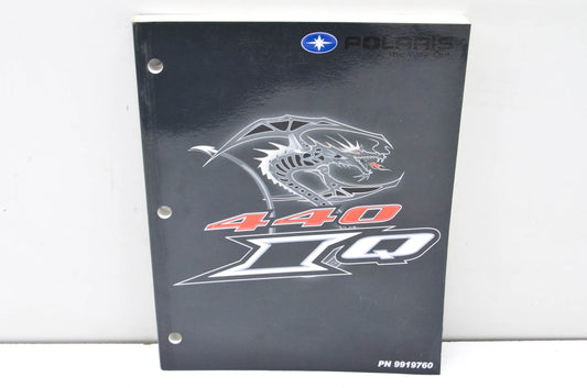 OEM Polaris 9919760 Service Manual 06 440 IQ NOS