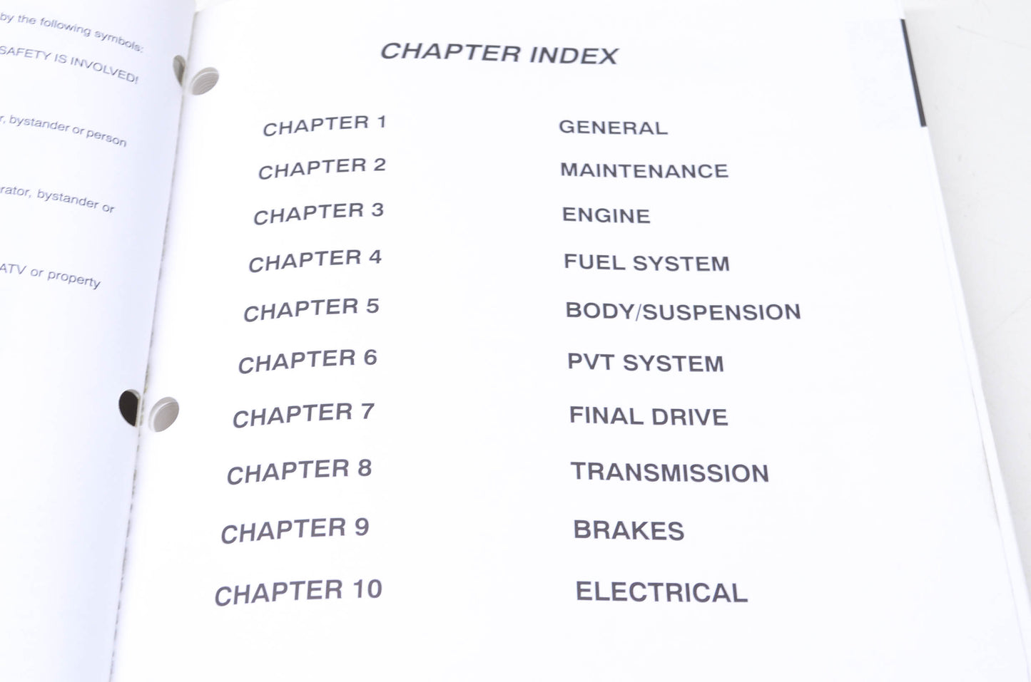 OEM Polaris 9917375 Scrambler 400 Service Manual