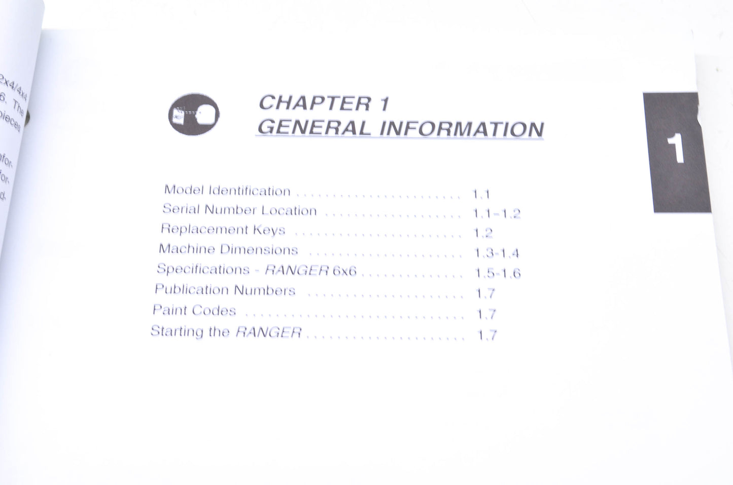 OEM Polaris 9918011 Service Manual Series 10 Ranger 6x6