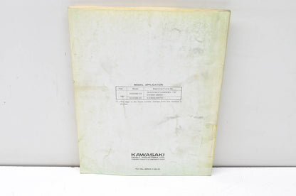 OEM Kawasaki 99924-1105-01 Service Manual KDX200C3
