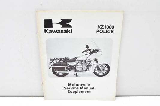 OEM Kawasaki 99963-0060-01 Service Manual Supplement KZ1000P NOS