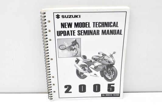 OEM Suzuki 99923-15205 2005 New Model Technical Update Seminar Manual