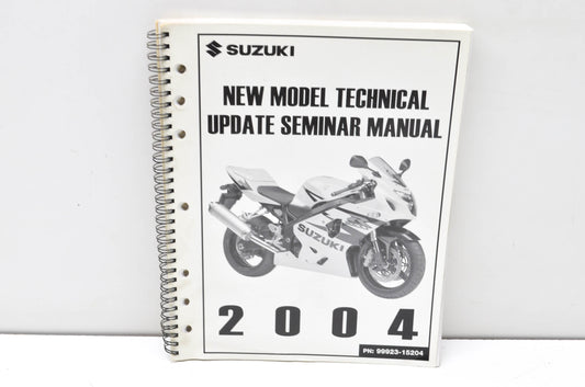 OEM Suzuki 99923-15204 2004 Model Technical Update Seminar Manual