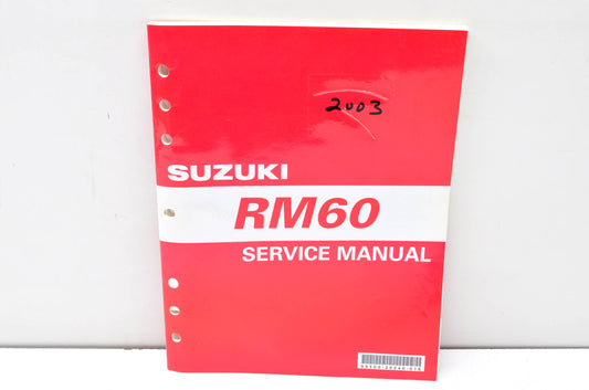 OEM Suzuki 99500-20240-01E RM60 K3 Service Manual NOS