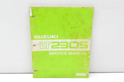 OEM Suzuki 99500-42031-01E Service Manual LT230S 1985-88