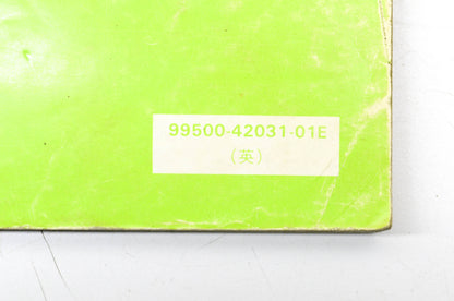 OEM Suzuki 99500-42031-01E Service Manual LT230S 1985-88