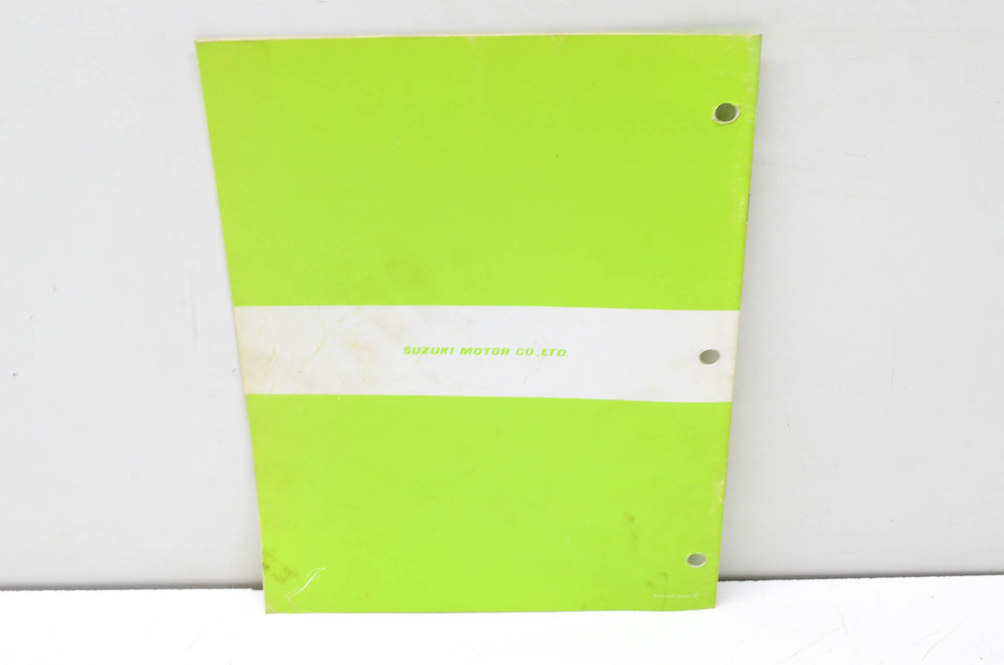 OEM Suzuki LT230S Supplementary Service Manual